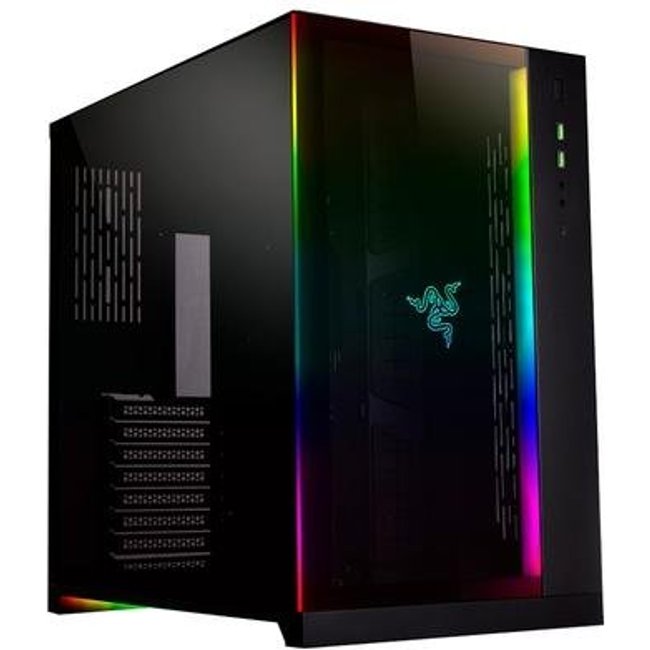 Gabinete Gamer Lian Li PC-O11 Dynamic Designed by Razer, Mini ITX / Micro ATX / ATX, LED, Lateral e Frontal em Vidro - PC-O11 DYNAMIC RAZER