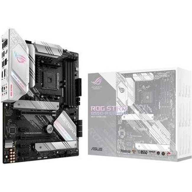 Placa-Mãe ASUS ROG Strix B550-A Gaming, AMD B550, ATX, DDR4, Preto e Cinza - 90MB15J0-M0EAY0