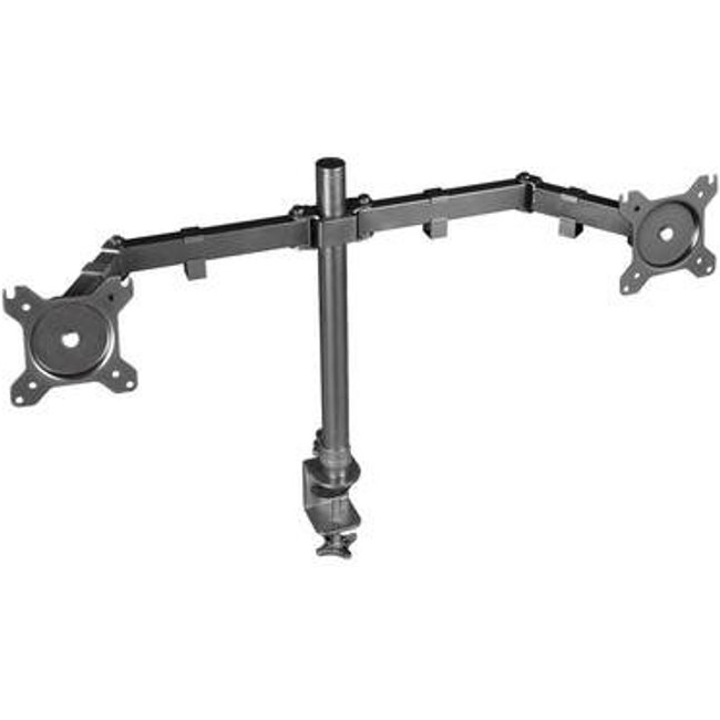 Suporte de Mesa GXTrust 1120 para 2 Monitores até 32", Ajustável, Sistema de Gestão de Cabos, Preto - 23941