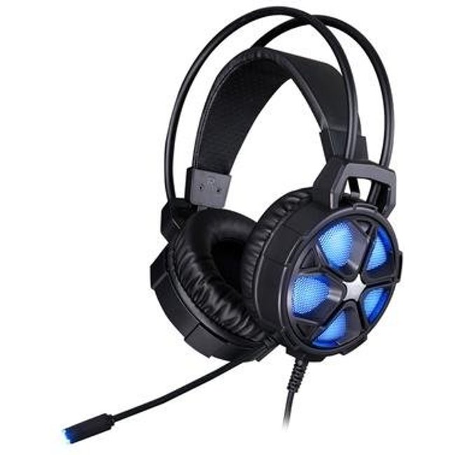 Headset Gamer HP H400, Conexão P2 e USB, Driver de 50mm, Preto - 7JH34AA