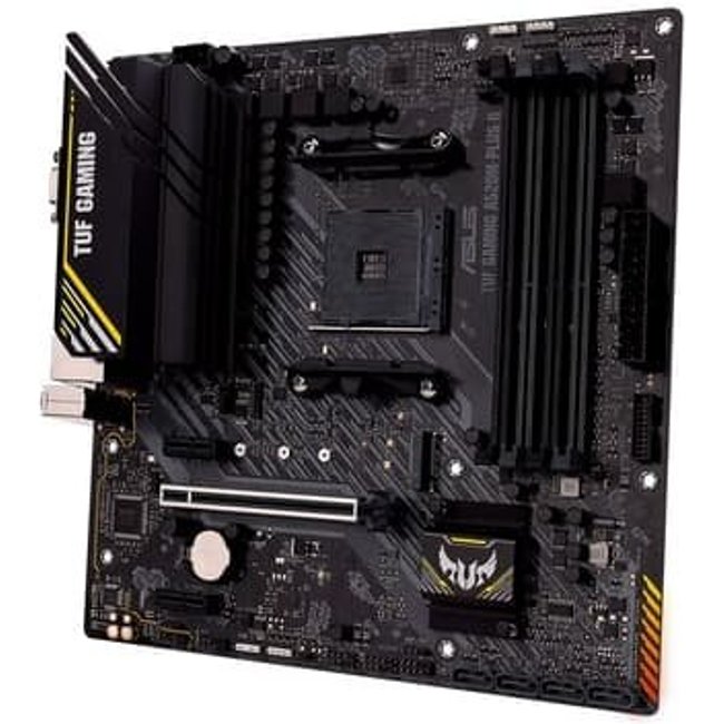 Placa-Mãe ASUS TUF GAMING A520M-PLUS II, AMD AM4, mATX, DDR4, Preto - 90MB17G0-M0EAY0