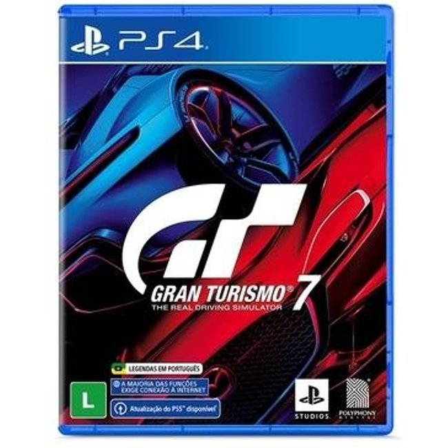 Jogo Gran Turismo 7 Edição Standart, PS4