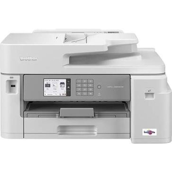 Impressora Multifuncional Brother, Jato de Tinta, Colorida, Wifi, 110V, Branco - MFCJ5855DW