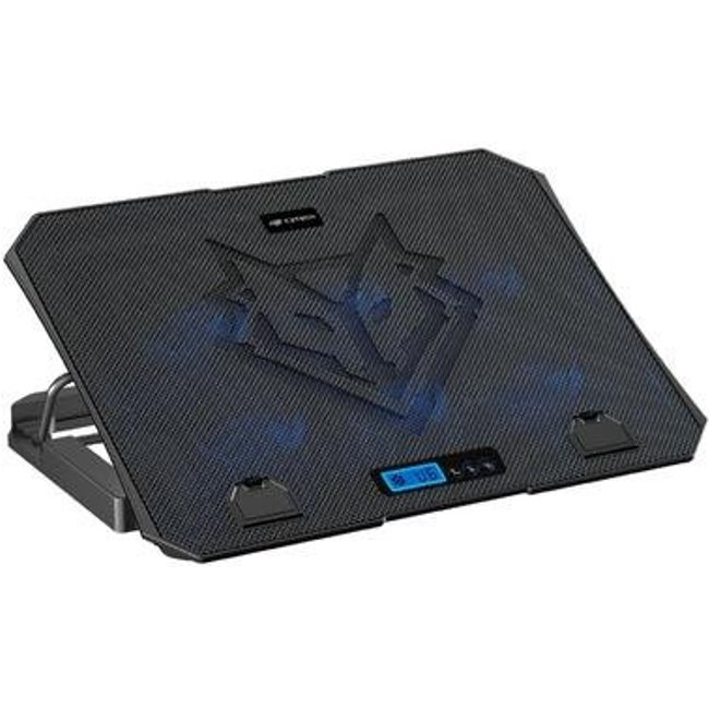 Base Gamer para Notebook C3Tech, LED, Até 15.6, 6x Fan, Preto - NBC-70BK