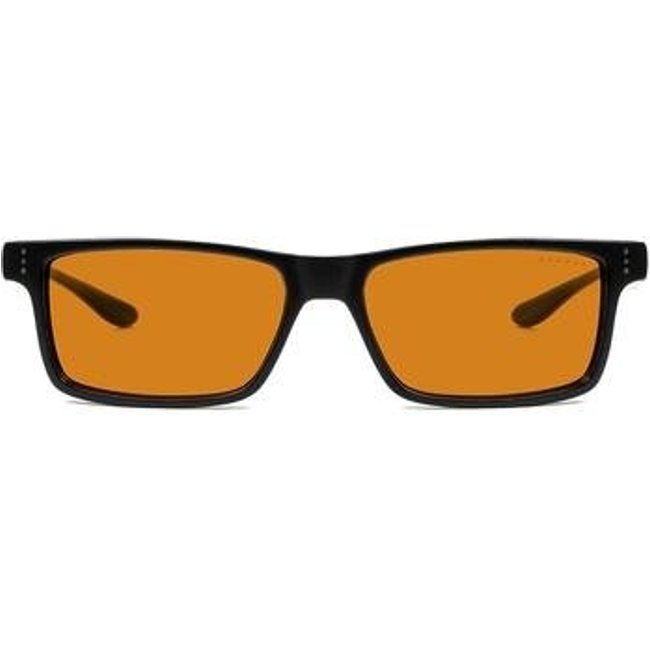 Óculos Gamer Gunnar Vertex, Âmbar, Armação Quadrada Ônix, Preto - VER-00112