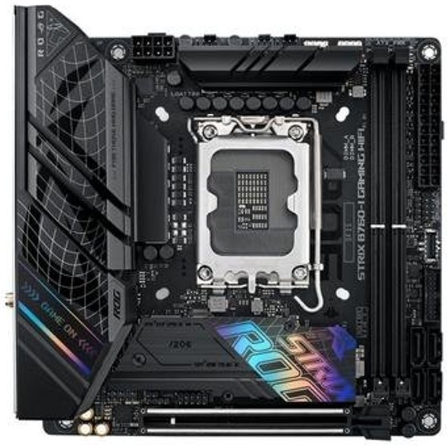 Placa-Mãe ASUS Rog Strix B760-i Gaming WiFi, Preto - 90MB1D90-M0EAY0