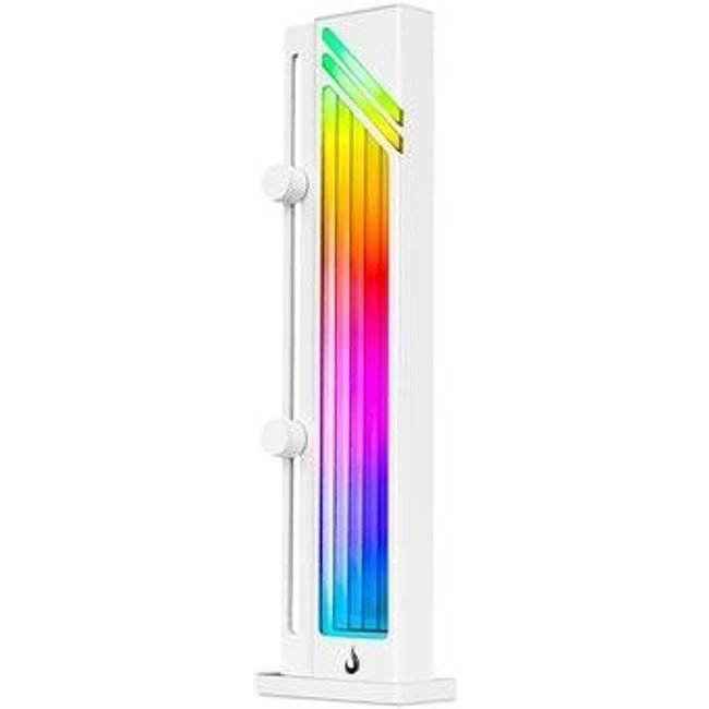 Suporte de Placa de Vídeo Rise Mode, ARGB, 500mm, Aura V1, Branco - RM-SPVG-01-ARGB-W