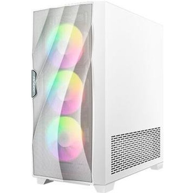 Gabinete Gamer Antec DF700 FLUX WHITE, Mid Tower, ATX, Lateral em Vidro Temperado, 3 Coolers Fans ARGB Branco - DF700