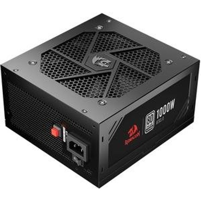 Fonte Redragon, 1000W, 80 Plus Platinum, Modular, PFC Ativo, Com Cabo, Preto - GC-PS017