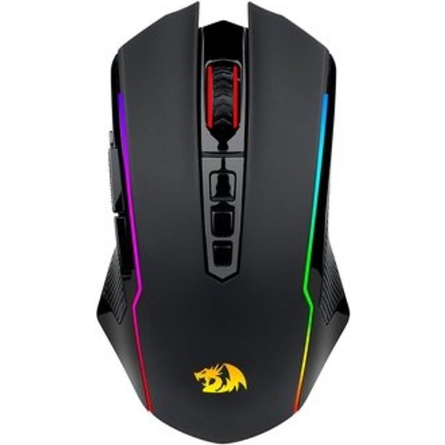 Mouse Gamer Redragon Nix, RGB, 10000 DPI, 9 Botões, Preto - M914-RGB