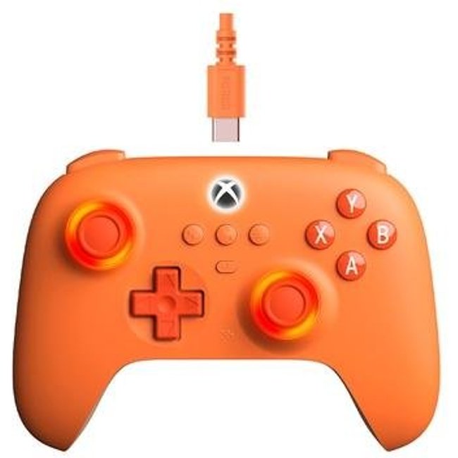 Controle Com Fio 8BitDo para Xbox Ultimate C, Laranja - 82CF05D