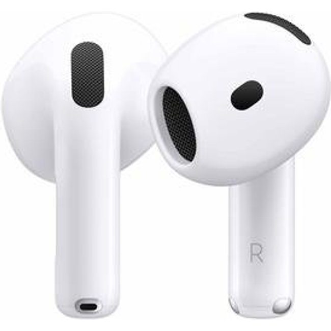 AirPods 4 Apple com Cancelamento Ativo de Ruído, Estojo de Recarga USB-C, Branco - MXP93BZ/A