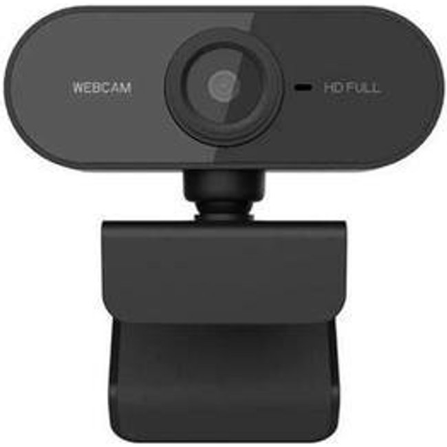 Webcam Full HD MD9, 2.0M, 32FPS, com Microfone, Compatível com Windows 7, 8 8.1,10, 11, Mac, Linux, Preto - 9439