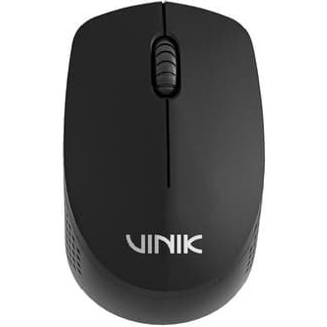 Mouse Sem Fio Vinik Feather VF110, 1200DPI, Óptico, Receptor USB, Preto - VK110BK