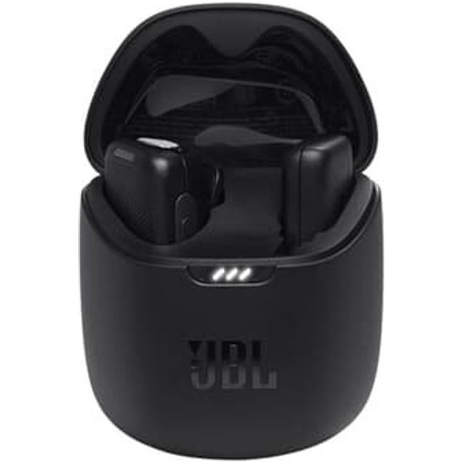 Microfone de Lapela Sem Fio JBL Quantum Stream, Wireless, USB-C, Cancelamento de Ruído, Preto - 28913748