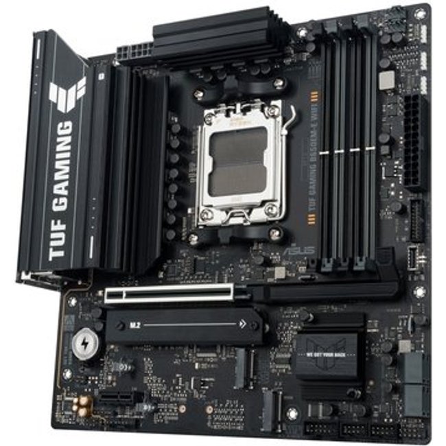 Placa Mãe ASUS TUF GAMING B650EM-E WIFI, AMD AM5 , m-ATX, DDR5, Wi-fi 6 , Bluetooth, Preto - 90MB1LR0-M0EAY0