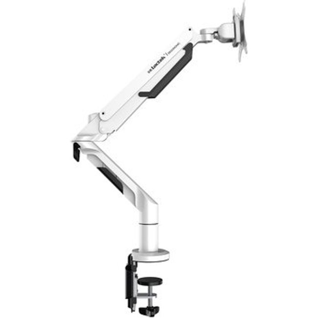 Suporte de Mesa Articulado para Monitor de 17" a 36" FlexiSpot MA8, Ajustes com Pistão a Gás, VESA, Branco - MA8W