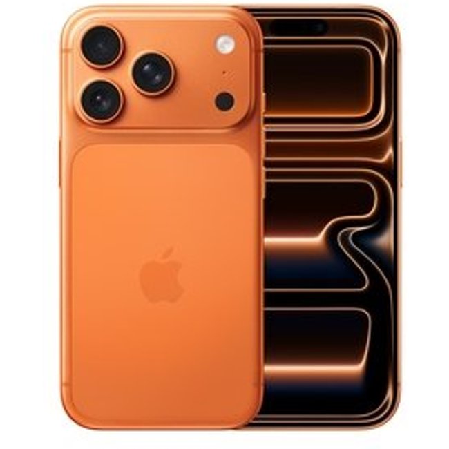 iPhone 17 Pro Apple 1TB, Câmera Tripla Fusion de 48MP, Tela 6.3" Super Retina XDR, Laranja-cósmico