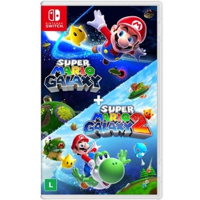 Jogo SUPER MARIO GALAXY + SUPER MARIO GALAXY 2, Nintendo Switch - NT000059NSW