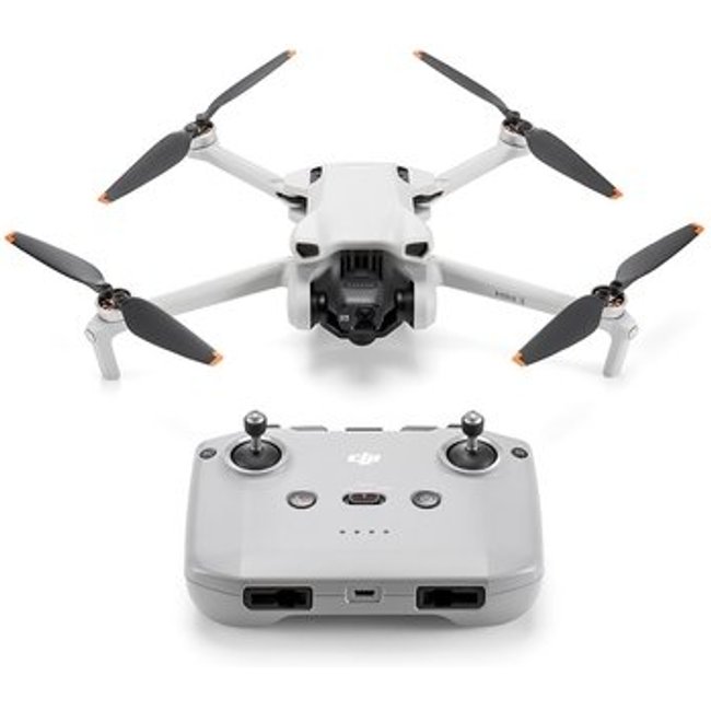Drone DJI Mini 3 Standard, 4K, Sensor CMOS 1/1.3 polegadas, Câmera 48MP, 30FPS, Sem Tela, Preto - DJI038