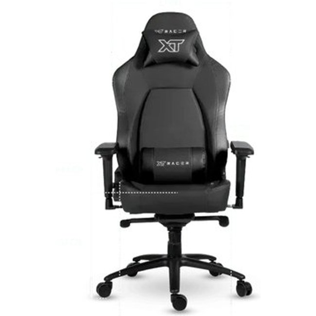 Cadeira Gamer XT Racer Fire Gun, Até 130Kg, Reclinável, Com Almofadas, Cilindro de Gás Classe 4, Couro PU, Preta - XTR-029