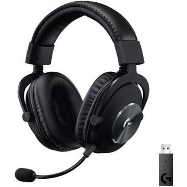 Headset Gamer Sem Fio Logitech G PRO X Wireless LIGHTSPEED 7.1 Dolby Surround, Blue VOICE, Drivers PRO-G 50 mm - 981-000906