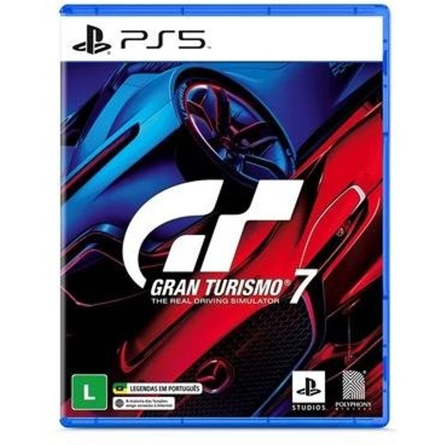 Jogo Gran Turismo 7 Edição Standart, PS5