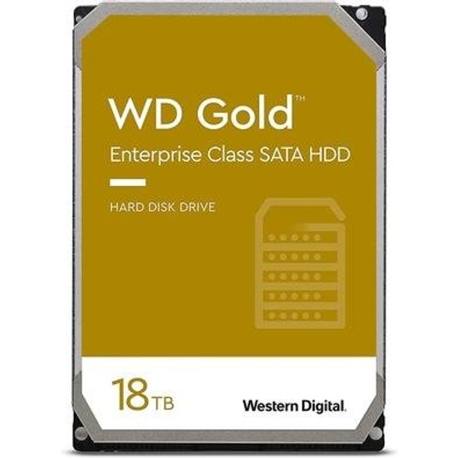 HD Interno WD Gold Enterprise Class, 18TB, 7200 RPM, 3.5´, SATA - WD181KRYZ