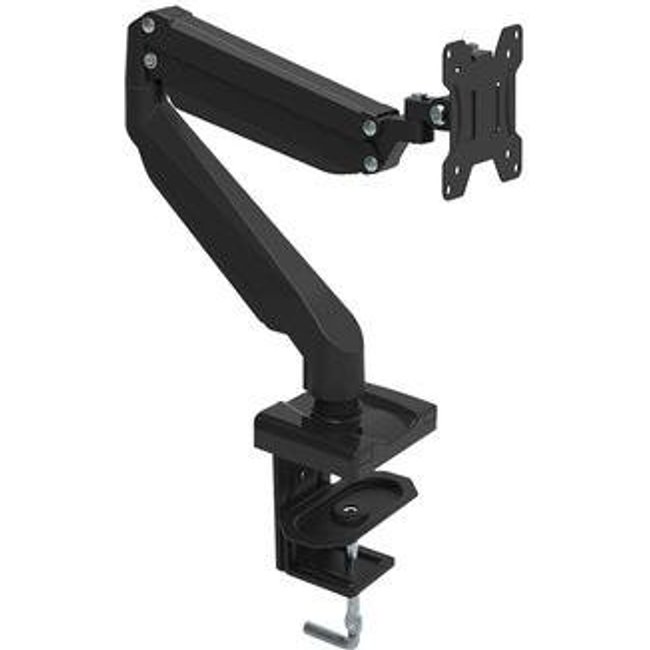 Suporte De Mesa Articulado Duplo Multilaser, Para Monitores de Até 32, com Ajuste de Altura, Preto - AC371