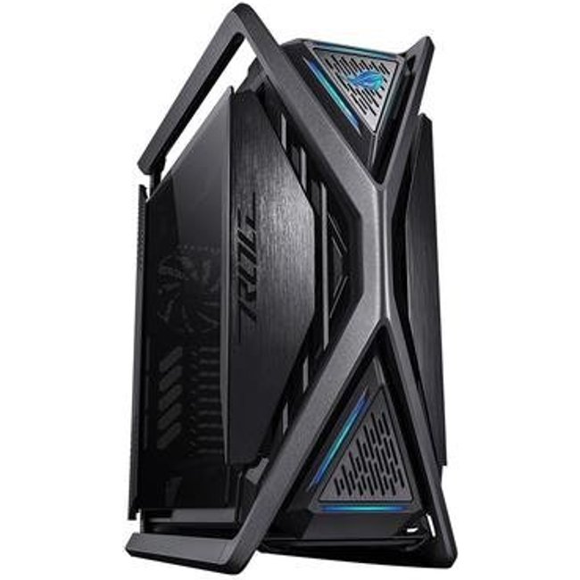 Gabinete Gamer Asus ROG Hyperion GR701, E-ATX, Full Tower, Lateral em Vidro Temperado, 4x Cooler Fan, Preto - 90DC00F0-B30000