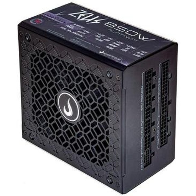 Fonte Gamer Rise Mode Zeus, 850W, Modular, PFC Ativo, Preto - RM-PSU-01-PA-850