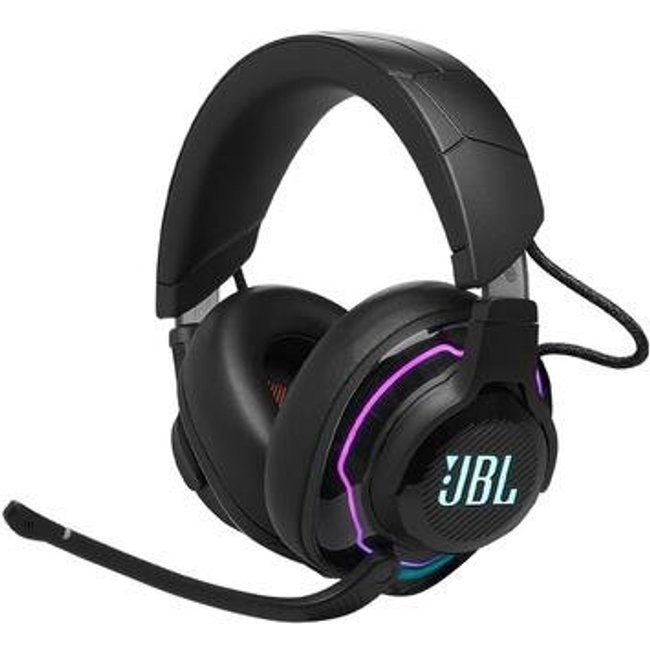 Headset JBL Quantum 910 Gamer Wireless RGB Hi-Res, PS5, PS4, Nintendo Switch - JBLQ910WLBLK