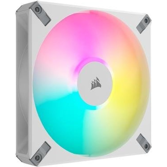 Ventoinha Corsair iCUE AF140 Elite 140mm RGB, Branco - CO-9050159-WW