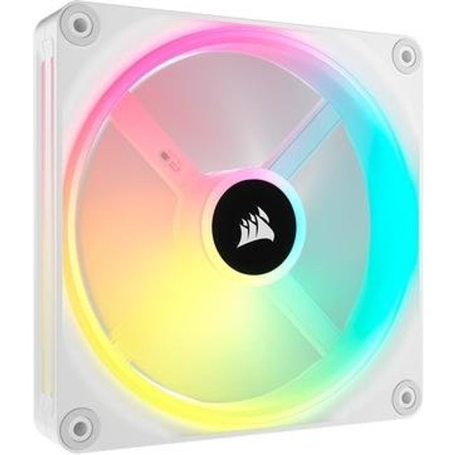 Ventoinha Corsair iCUE LINK QX140, 140mm, RGB, Branco - CO-9051007-WW