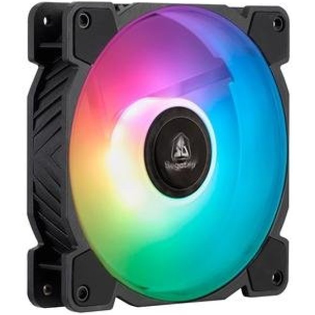 Ventoinha Segotep BF-12, 120mm, ARGB, Preto - SEG-FAN-BF12B-WW