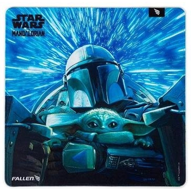 Mousepad Gamer Fallen Starwars Grogu, Speed++, Grande 45X45 - MP-DI-SW-GRO