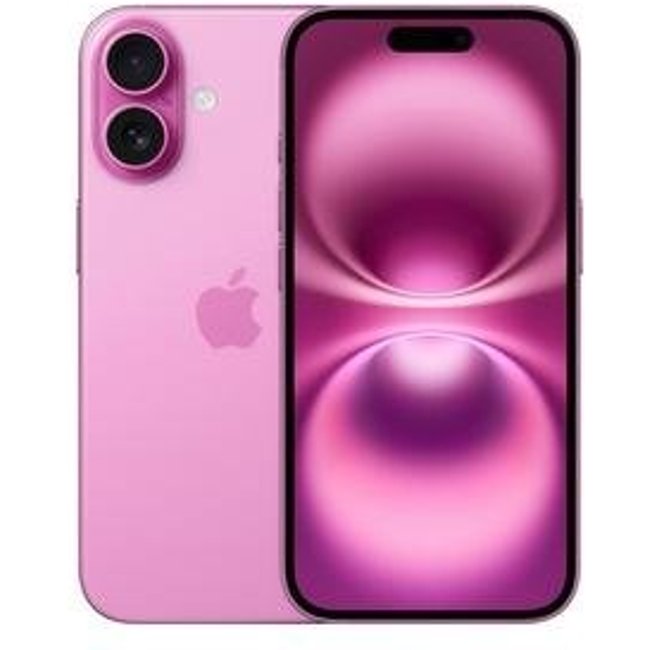 iPhone 16 Apple 128GB, Câmera Dupla de 48MP, Tela 6.1", Rosa