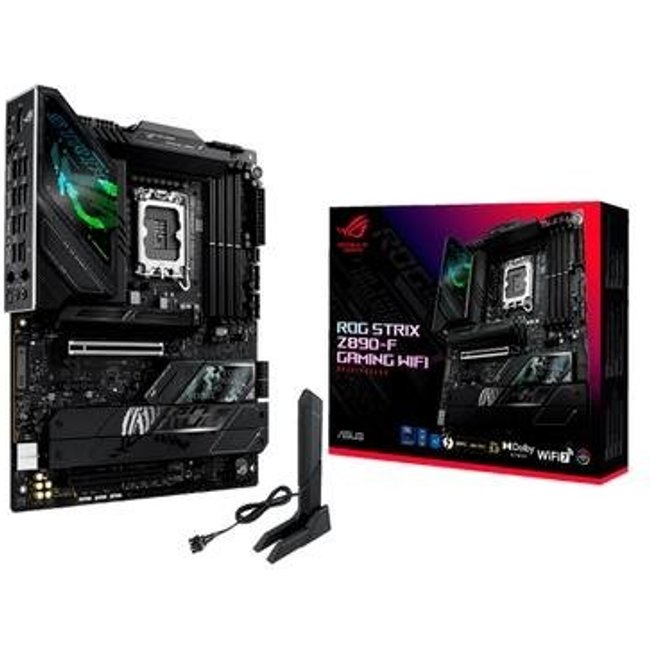 Placa-Mãe ASUS ROG Strix Z890-F Gaming, Intel, ATX, DDR5, WiFi, Preto - 90MB1I40-M0EAY0