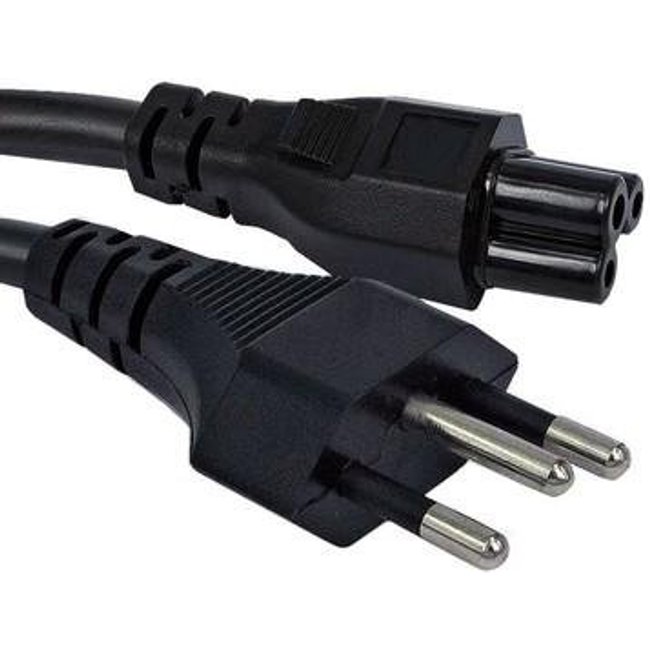 Cabo de Energia para Notebook MD9, Tripolar, 1.5 Metros - 5956