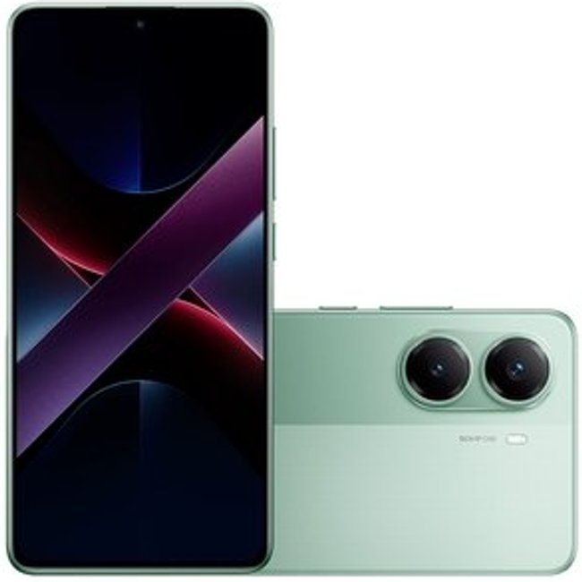 Smartphone Xiaomi Poco X7 Pro, 5G, 512GB Rom, 12GB RAM, Câmera 50MP, Octa Core, Tela 6,67"" Amoled, Verde - CX409VRD