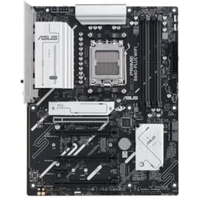 Placa Mãe ASUS PRIME B840M-PLUS WIFI, AMD AM5 , ATX, DDR5, Wi-fi 6e, Preto - PRIME B840-PLUS WIFI