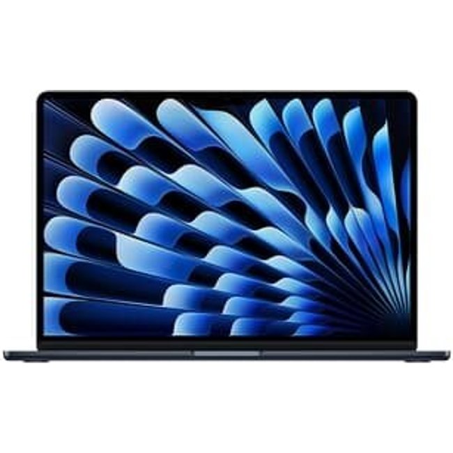 MacBook Air Apple 15" Chip M4, CPU 10 Núcleos, GPU 10 Núcleos, Neural Engine 16 Núcleos, 24GB, SSD 512GB, Meia-noite - MC6L4BZ/A