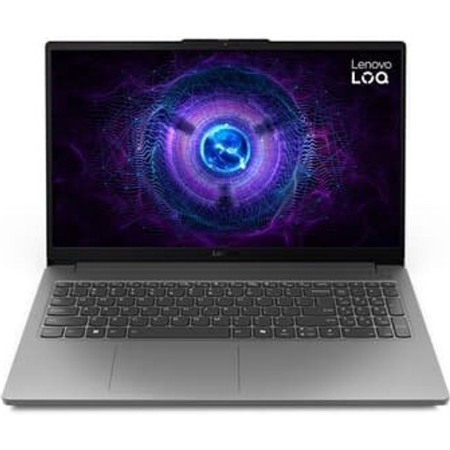 Notebook Lenovo LOQ-E Core i5-12450HX, RTX 3050, 16GB, 512GB SSD, 15.6" FHD, IPS, 144Hz, Win 11, Luna Cinza- 83ME0007BR
