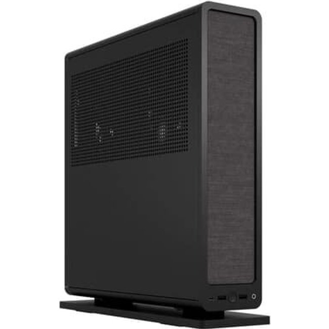 Gabinete Fractal Design Ridge, Mini ITX, PCI-e 4.0, Preto - FD-C-RID1N-11