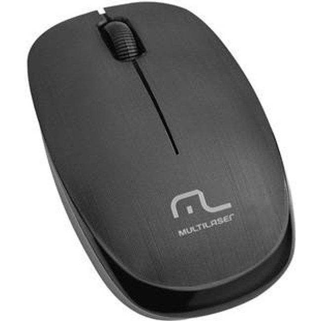 Mouse Sem Fio Multi 1200DPI 2.4Ghz Preto - MO251