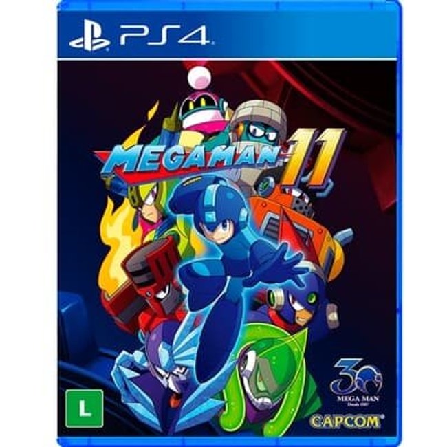 Jogo Mega Man 11, PS4 - CP000010PS4