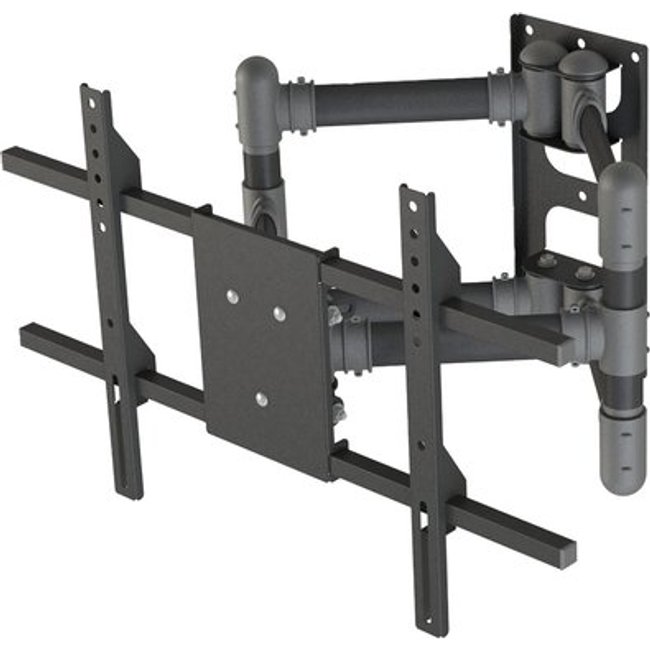Suporte de Parede Triarticulado Multivisão, para TVs de 40" a 100", com Inclinação, Preto - stpa100-pr