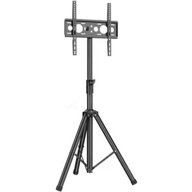 Pedestal Tripé Multivisão, para TVs de 26" a 55", com Ajuste de Altura e Inclinação, Preto - ped-2655-pr