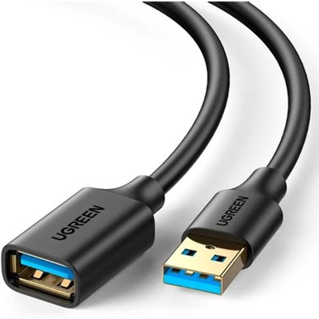 Cabo de Extensão Ugreen, USB 3.0, 3m, Preto - UG-30127