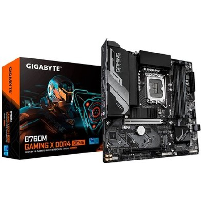 Placa Mãe Gigabyte B760M GAMING X DDR4 GEN5, Intel LGA 1700, mATX, DDR4, PCIe 5.0 - B760M G X DDR4 GEN5
